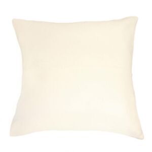 80/20 Viscose Velvet Soft Throw Pillow Cover Square 18" x 18" Cream